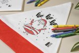 Vue 7 de Julfar Hat Bonnet de Père Noël à colorier