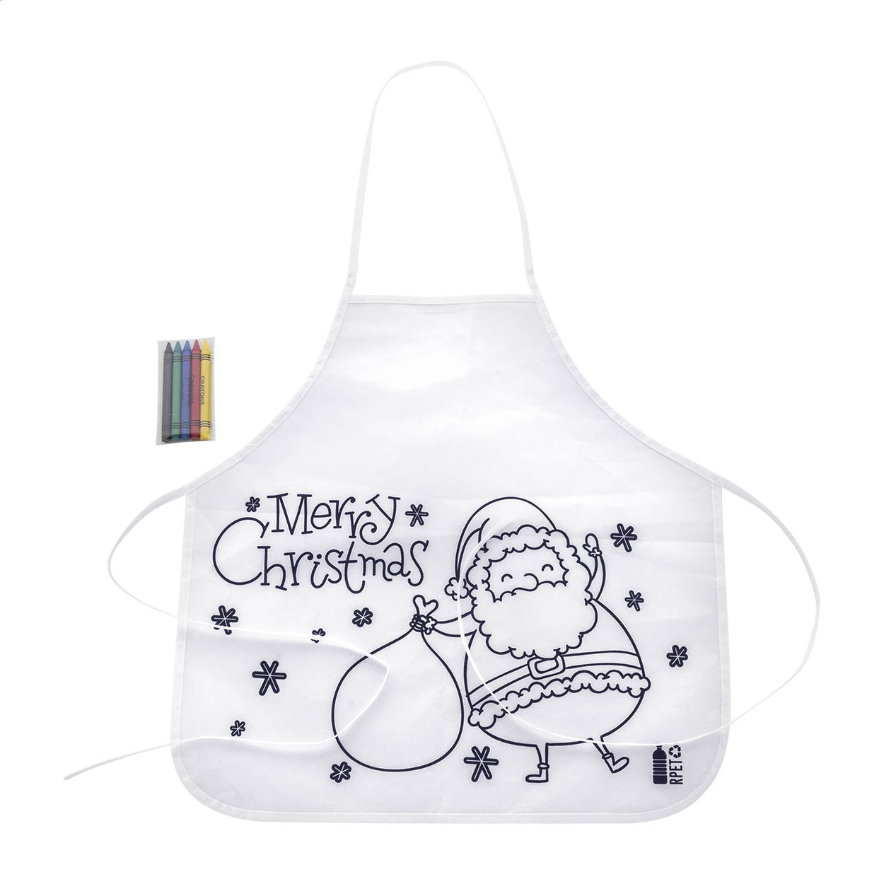 Julfar Cook Tablier de Noël à colorier