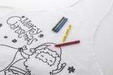 Vue 3 de Julfar Cook Tablier de Noël à colorier
