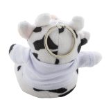 Vue 7 de CowFob porte-clés vache en peluche