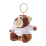 Vue 4 de ApeFob porte-clés singe en peluche