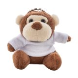 Vue 5 de ApeFob porte-clés singe en peluche