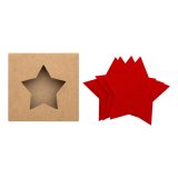 Vue 2 de Vagnes Set de sous-verres de Noël en RPET