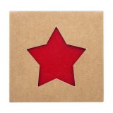Vue 6 de Vagnes Set de sous-verres de Noël en RPET