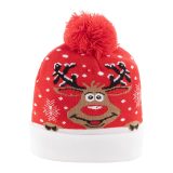 Vue 5 de Norrsken Chapeau d'hiver LED de Noël, renne