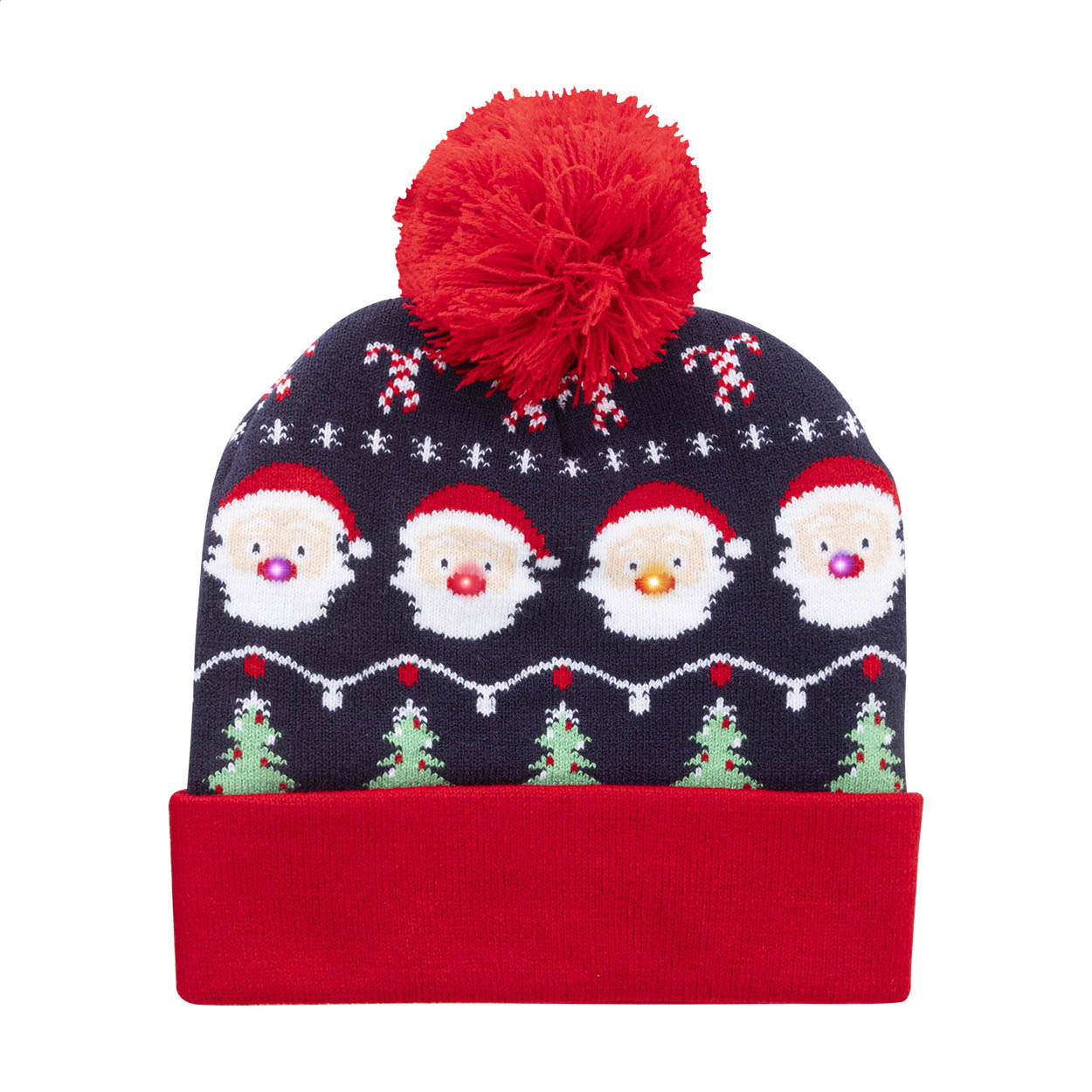 Norrsken Chapeau d'hiver LED de Noël, renne