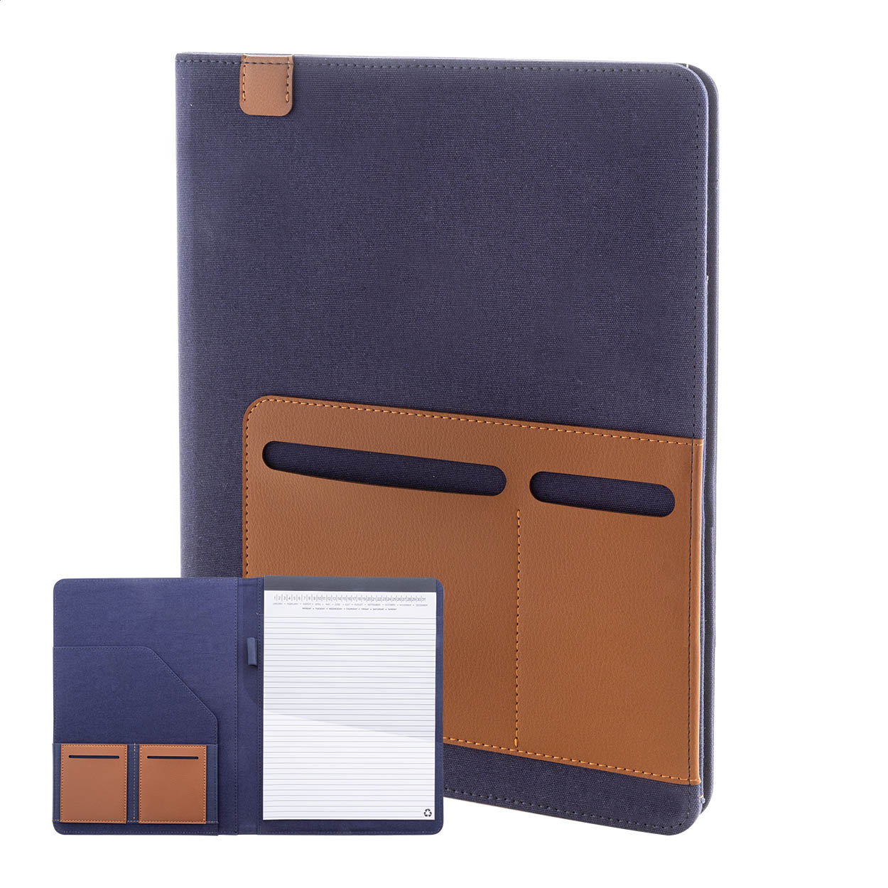 Capudo A4 porte-documents en canvas recyclé