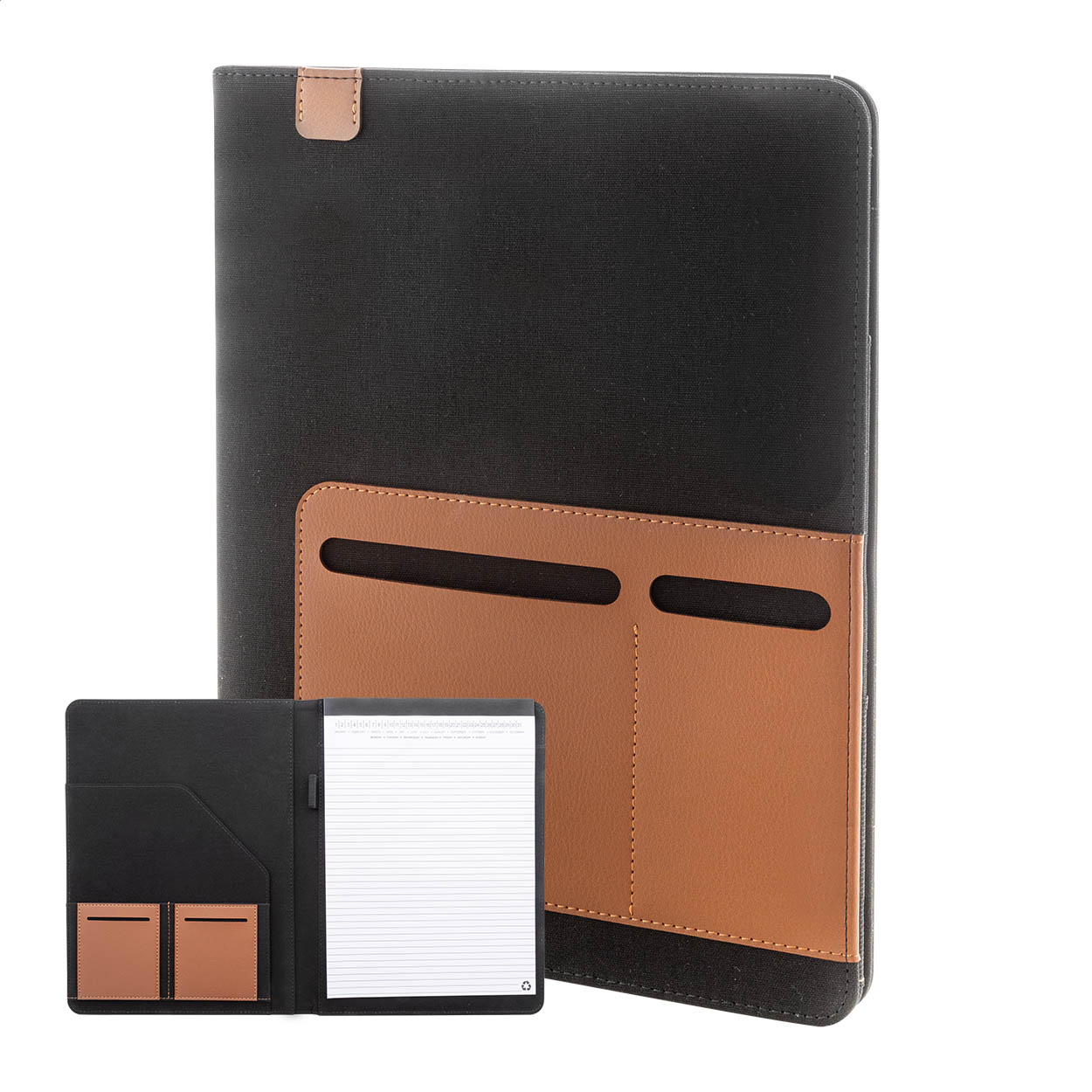 Capudo A4 porte-documents en canvas recyclé