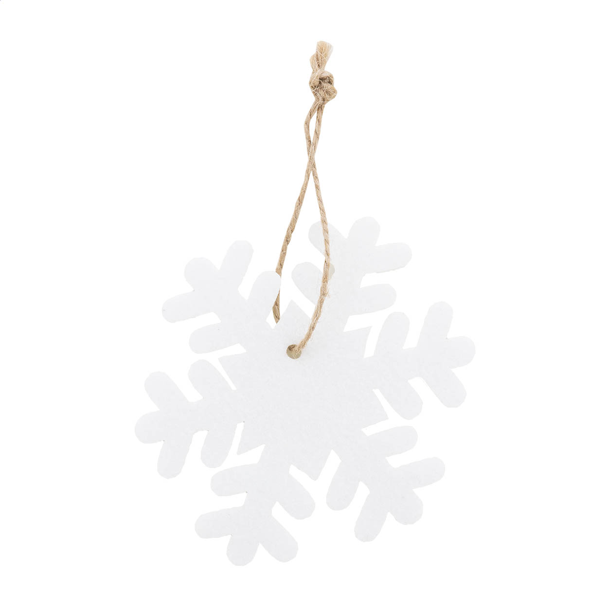 Joulox Ornement de sapin de Noël RPET, flocon de neige