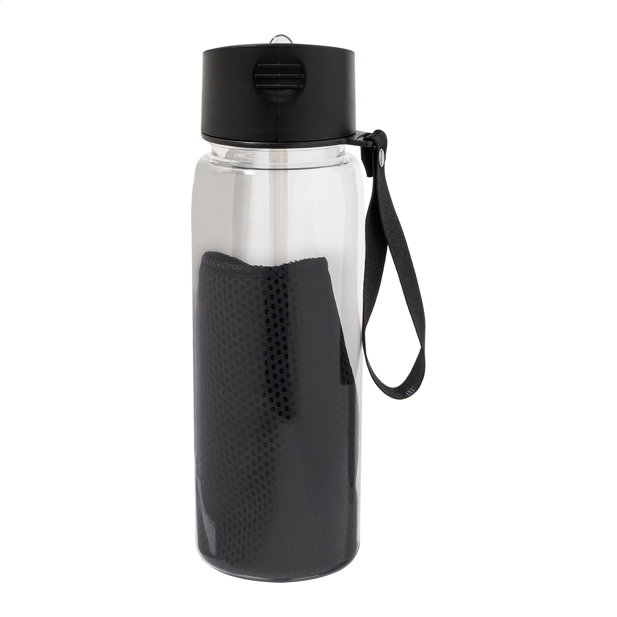 Fitmax Bouteille de sport en RPET avec serviette