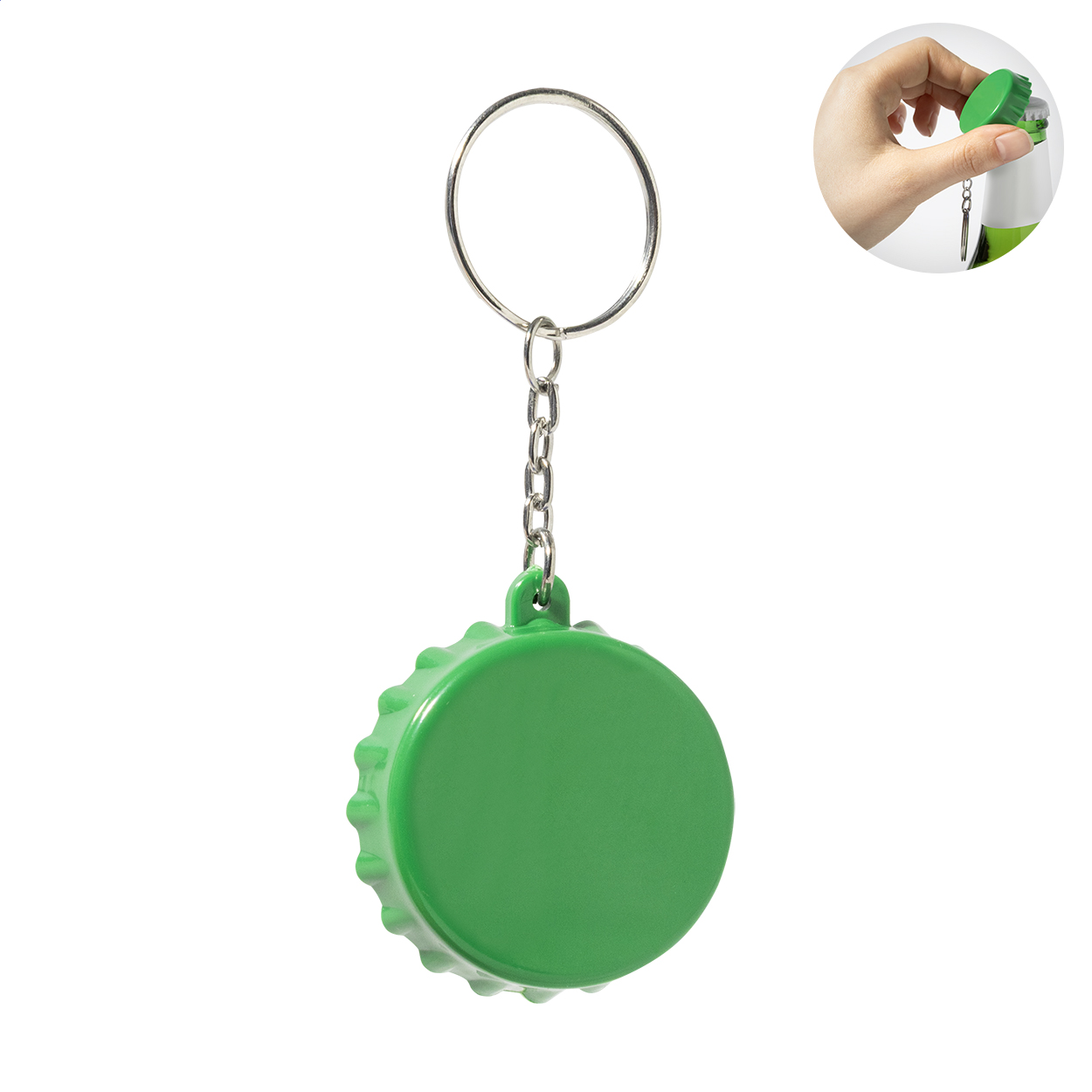 Popcap Porte-clés décapsuleur en ABS