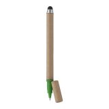 Vue 1 de EcoTouch stylet en carton recyclé et stylo à bille
