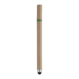 Vue 2 de EcoTouch stylet en carton recyclé et stylo à bille