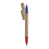 Vue 3 de Lippo stylo bille recyclé