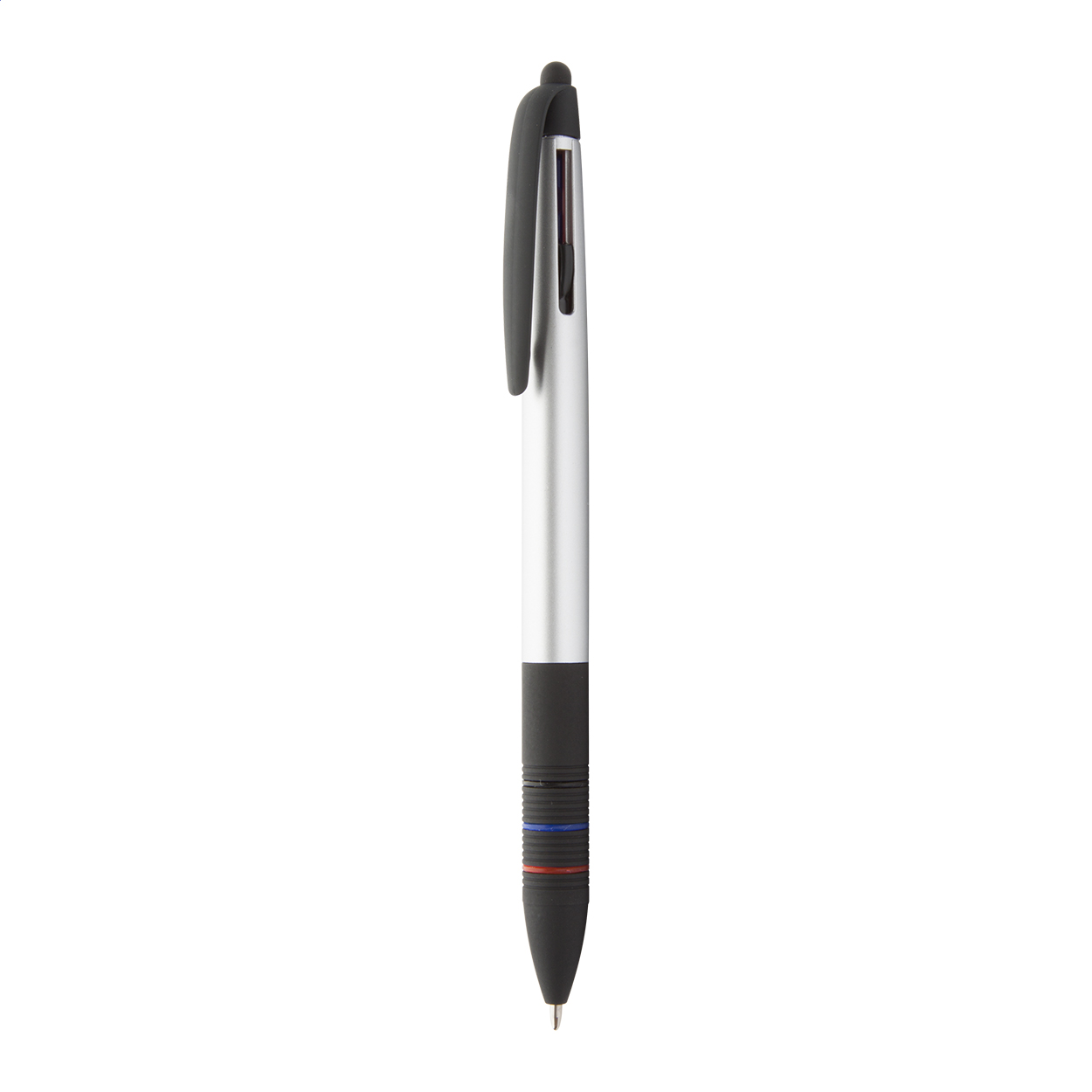 Trime stylo bille 3 couleurs stylet