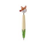 Vue 1 de Zoom stylo à bille avec animal, lapin