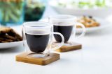 Vue 4 de Mocaboo set de tasses en verre espresso