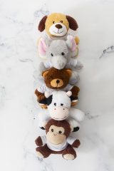 Vue 5 de Rebark peluche RPET, chien
