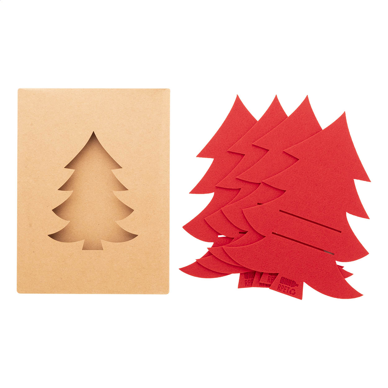 Tonsvik Set porte-couverts de Noël en RPET