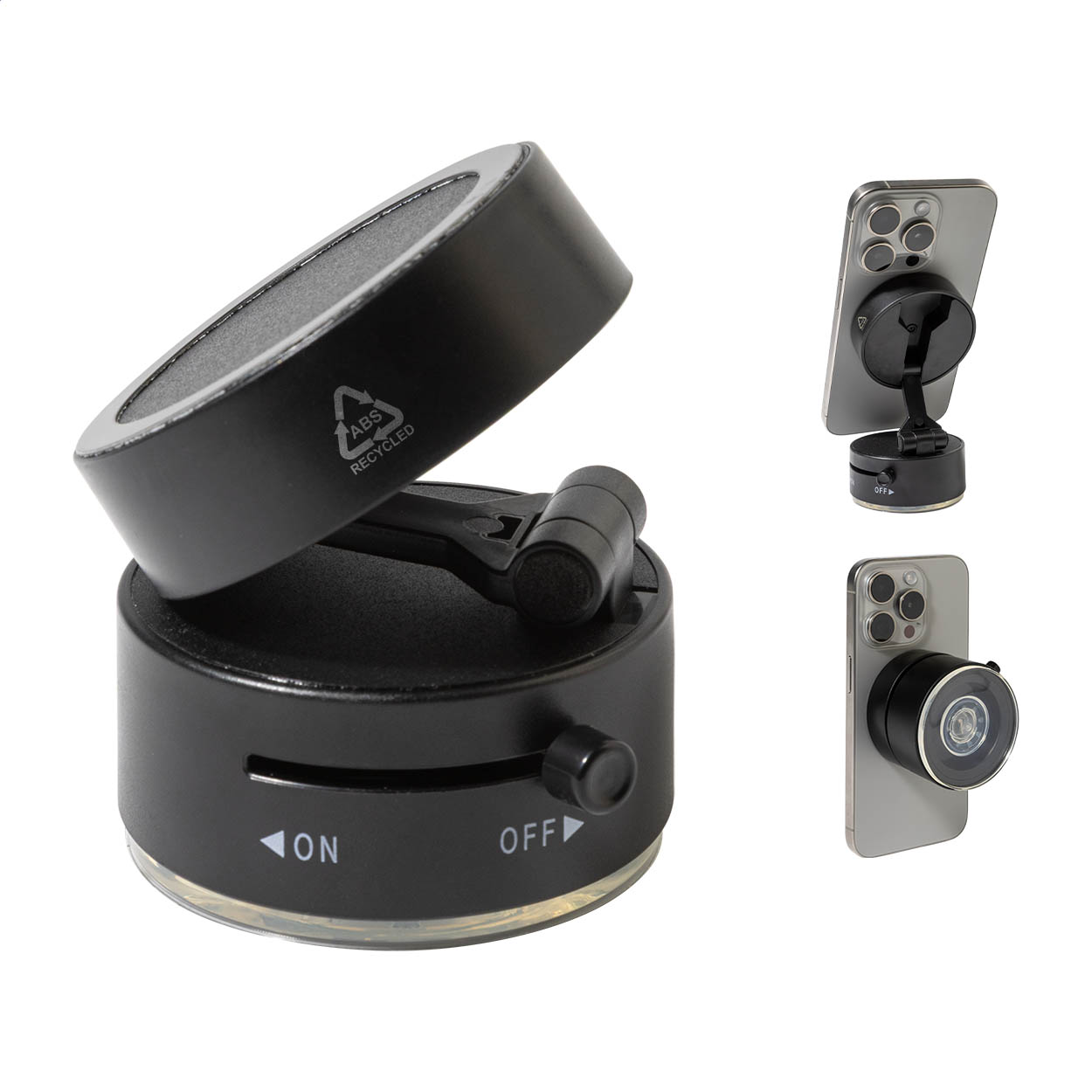 RaboMag Support magnétique pour téléphone portable de voiture en RABS