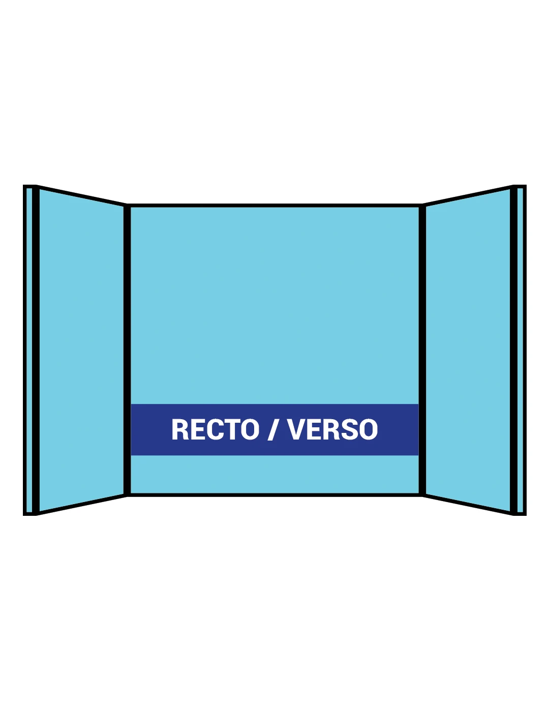 Housse subliméé RECTO/VERSO Airstand W280Rv