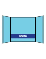 Vue 1 de Housse sublimée RECTO Airstand W280V
