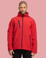 Vue 7 de Softshell homme 2 couches Alpi