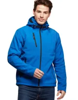 Vue 10 de Softshell homme 2 couches Alpi