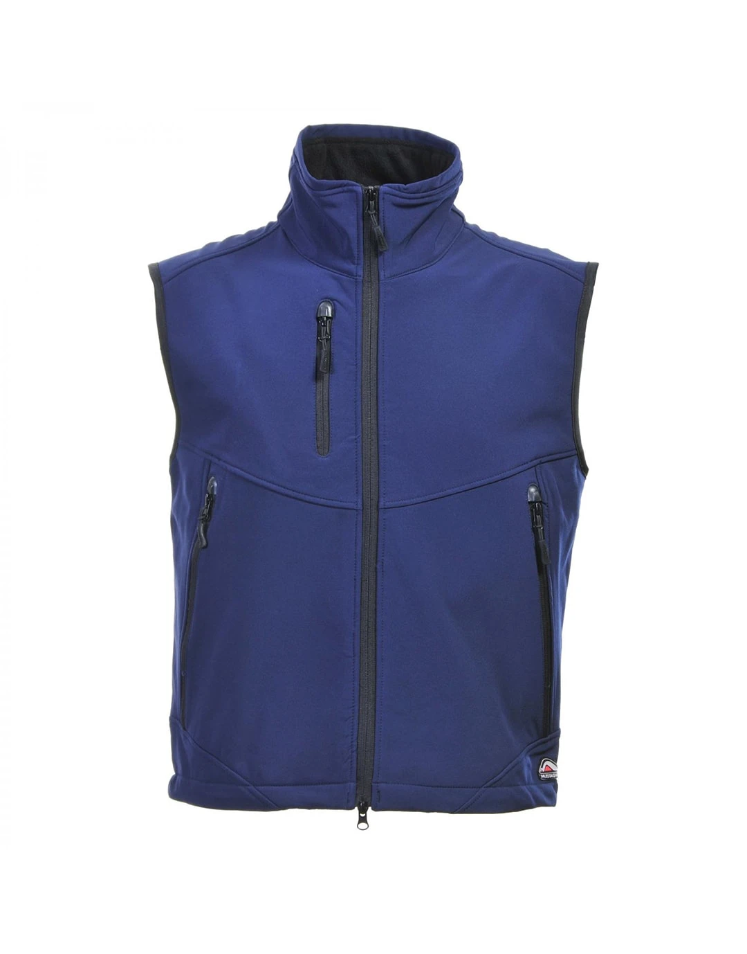Bodywarmer softshell homme 3 couches Carbone
