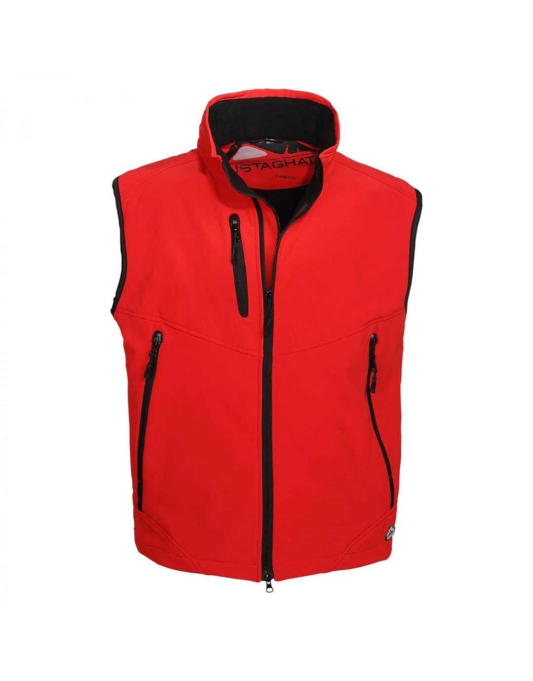 Bodywarmer softshell homme 3 couches Carbone