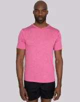 Vue 6 de T-shirt homme technique chiné Fast