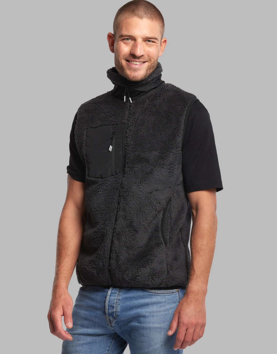 Bodywarmer Sherpa Homme Inuit