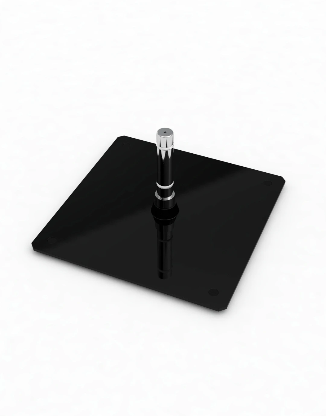 Plaque acier 1.2 Kg - 20 x 20 cm Matp23