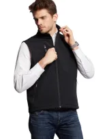 Vue 17 de Bodywarmer softshell unisexe 2 couches Monteviso