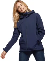 Vue 9 de Softshell femme 3 couches Kyoto