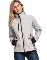 Vue 2 de Softshell femme 3 couches Magma