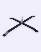 Vue 2 de Croisillon acier noir 4 Kg Matp02