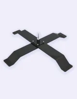 Vue 1 de Croisillon acier plat 18 Kg avec axe Matp18
