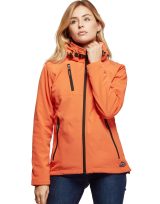Vue 13 de Softshell femme 2 couches Volute