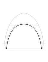 Vue 1 de 4 portes blanches REGULAR pour U-TENT 30 Udoor 3 Whi