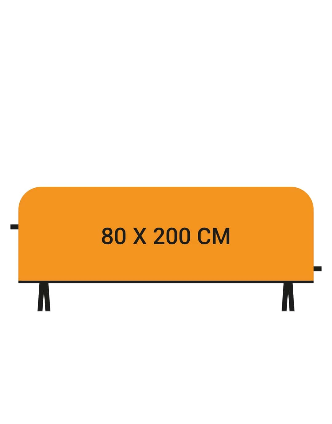 Couverture Stretch R°V° Vauban 80x200cm Bache Vs 80/200