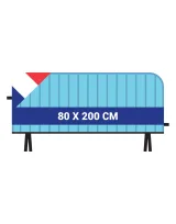 Vue 6 de Couverture Stretch R°V° Vauban 80x200cm Bache Vs 80/200