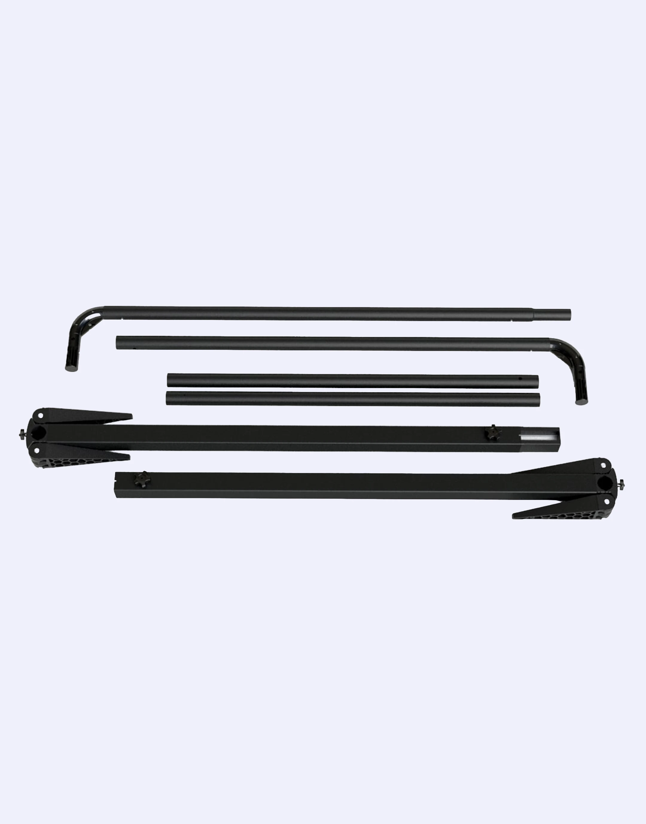 Barrière aluminium noir 200x80cm + sac Aeropath 080