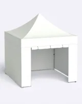 Vue 1 de Kit de 3 murs pleins + 1 mur avec porte Popwall 300R