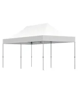 Vue 2 de Toit uni sans marquage pour tente 6x3m Poproof 600R