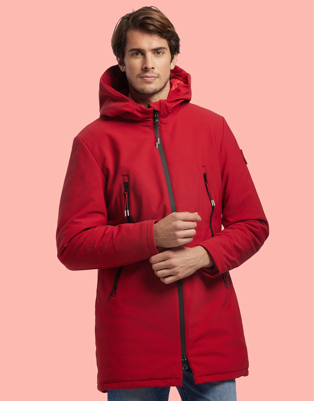 Parka softshell avec doublure doudoune Vermont