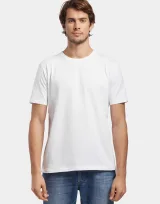 Vue 1 de T-Shirt H Made in France coton bio 180g Descartes_W