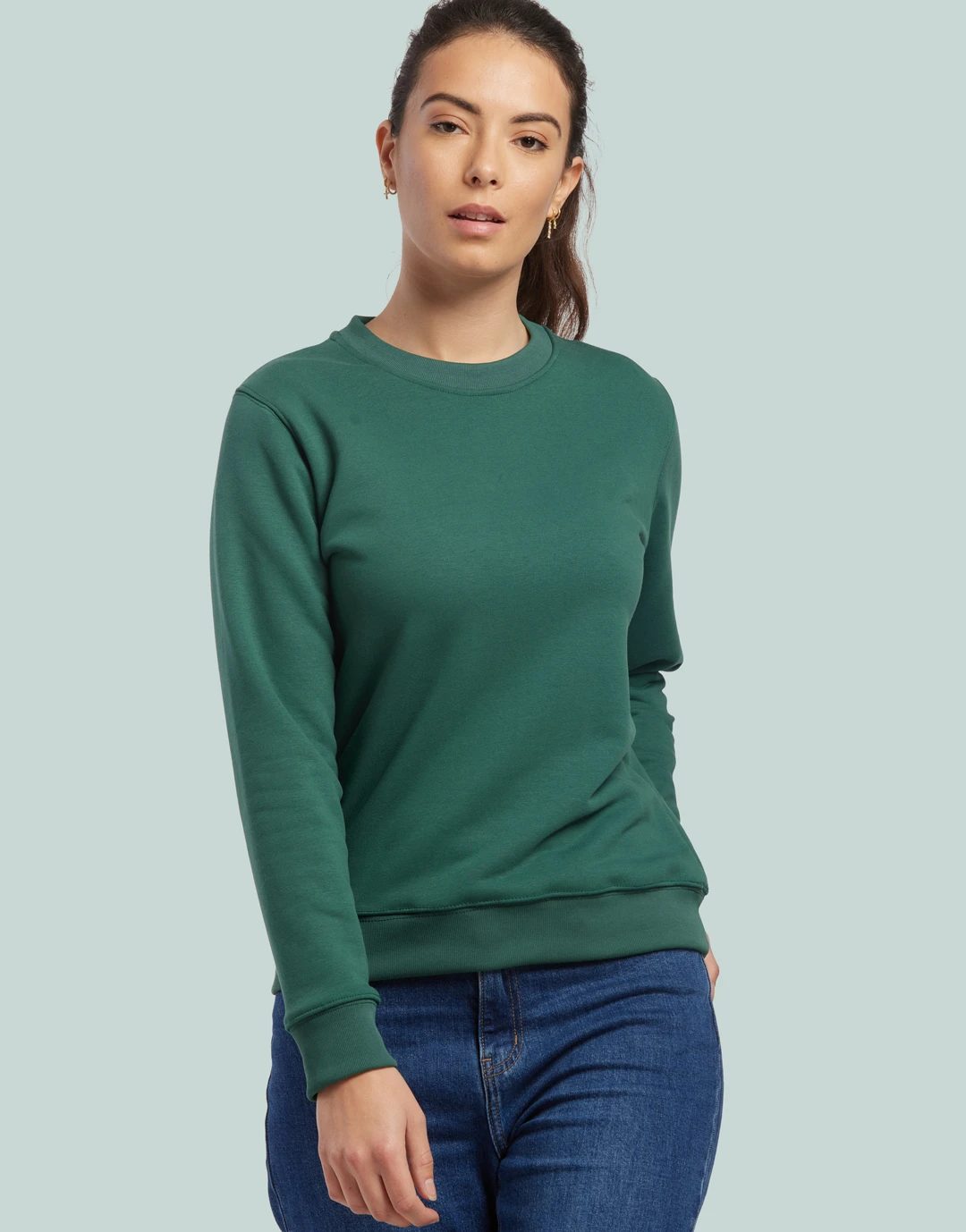 Sweat à col rond Unisexe coton bio Made in France Voltaire