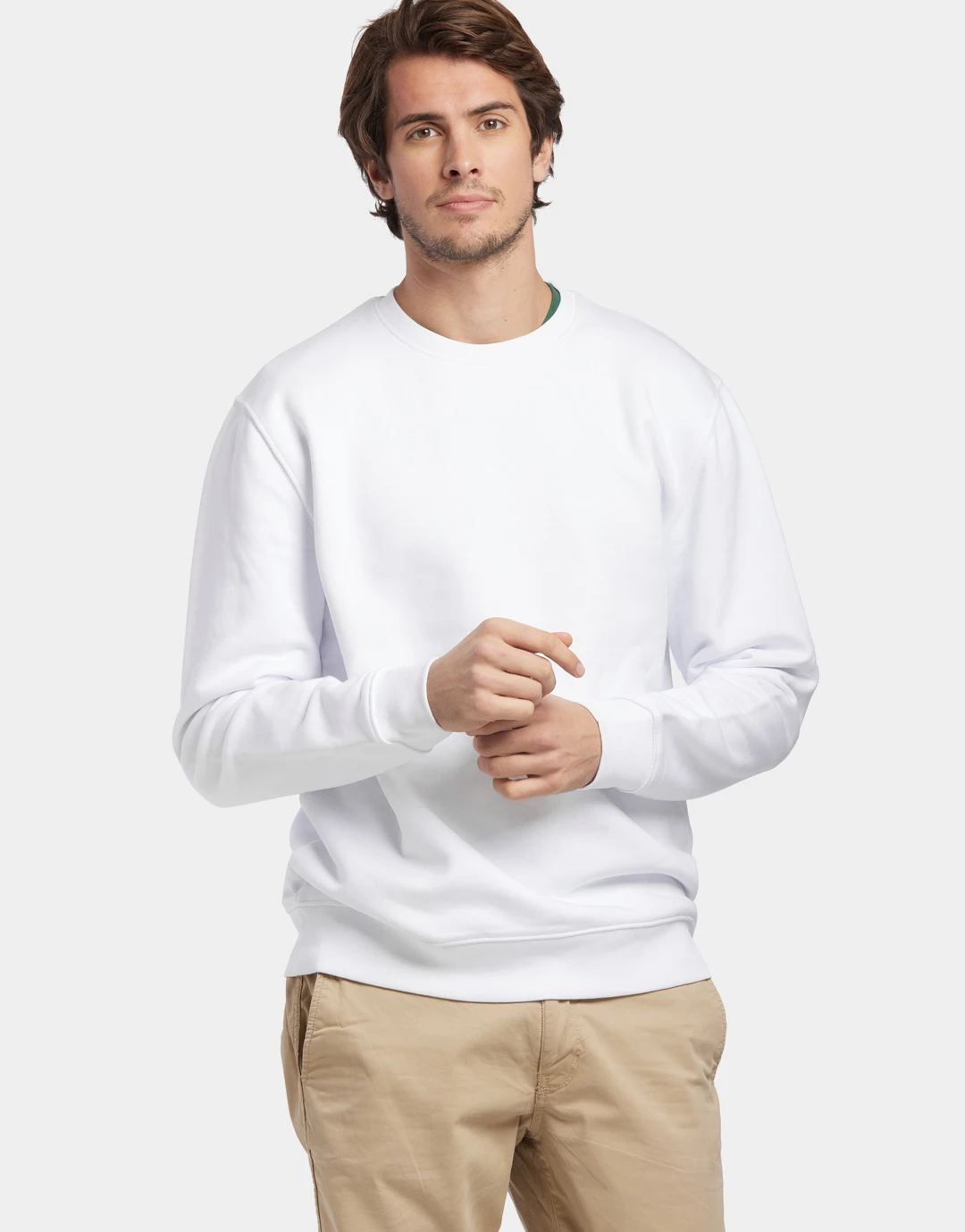 Sweat à col rond Unisexe coton bio Made in France Voltaire