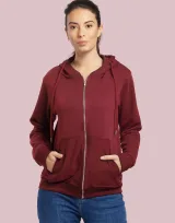 Vue 20 de Hoodie Zippé Unisexe coton bio Made in France Montaigne
